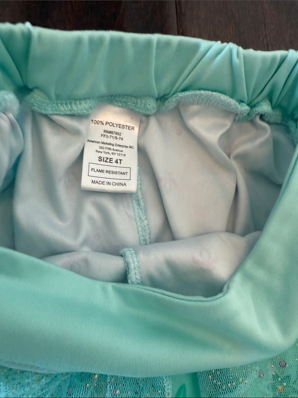 Disney Princess Jasmine Girls Pajama Set! Rare! - Picture 10 of 11